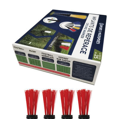 Pack mit 25 Markierungsimplantaten Sporti SPORTI