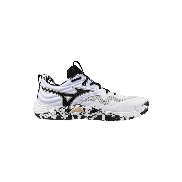WHITE / BLACK