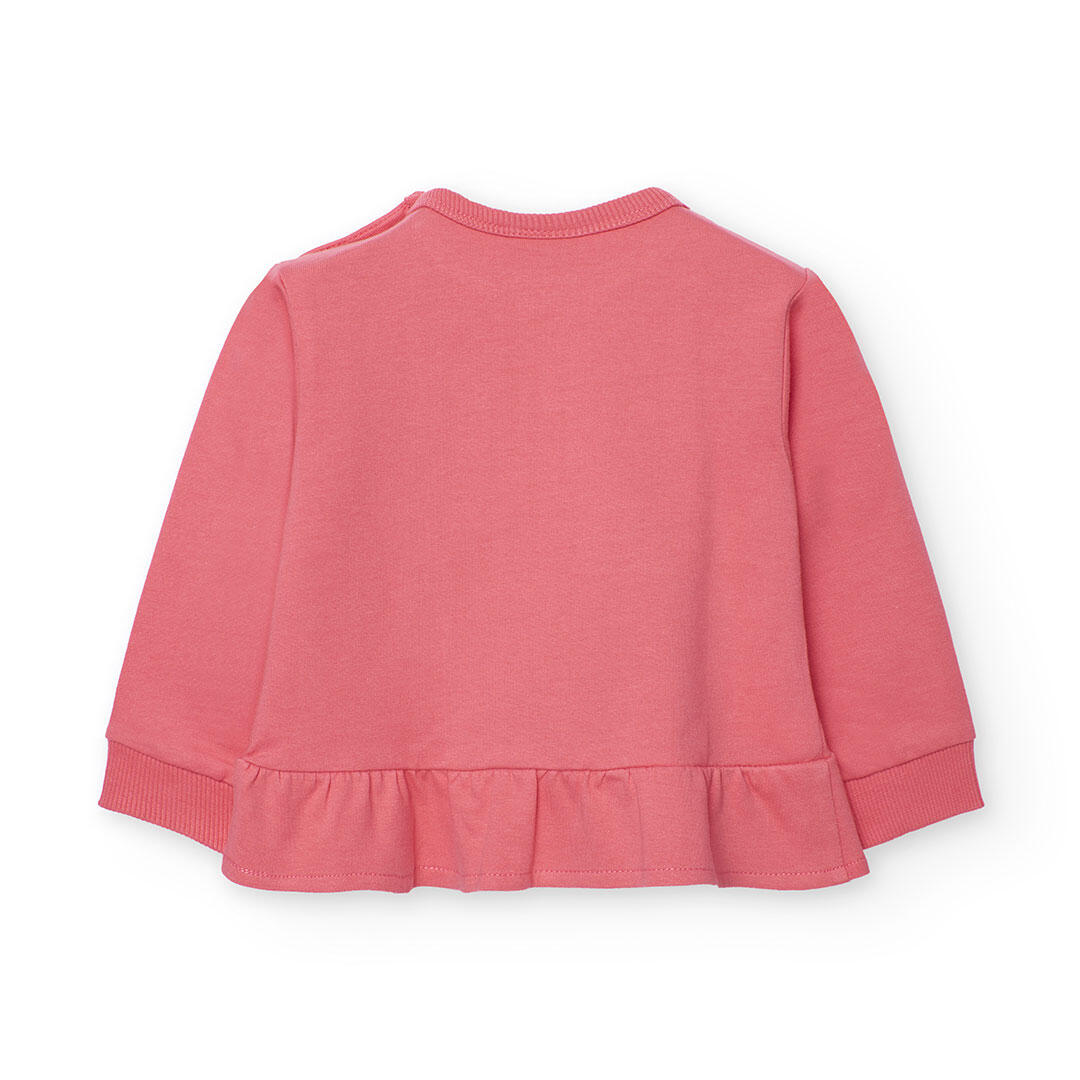 Sudadera Gimnasia Bebé Boboli Rosa 2/4