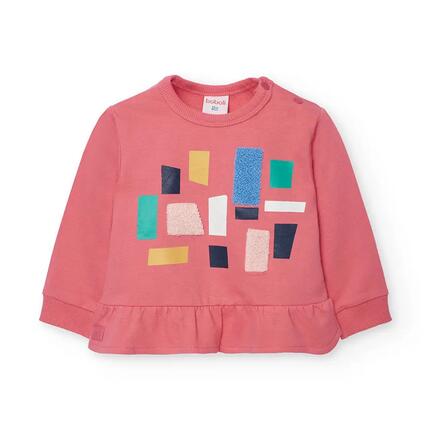 Sudadera Gimnasia Bebé Boboli Rosa