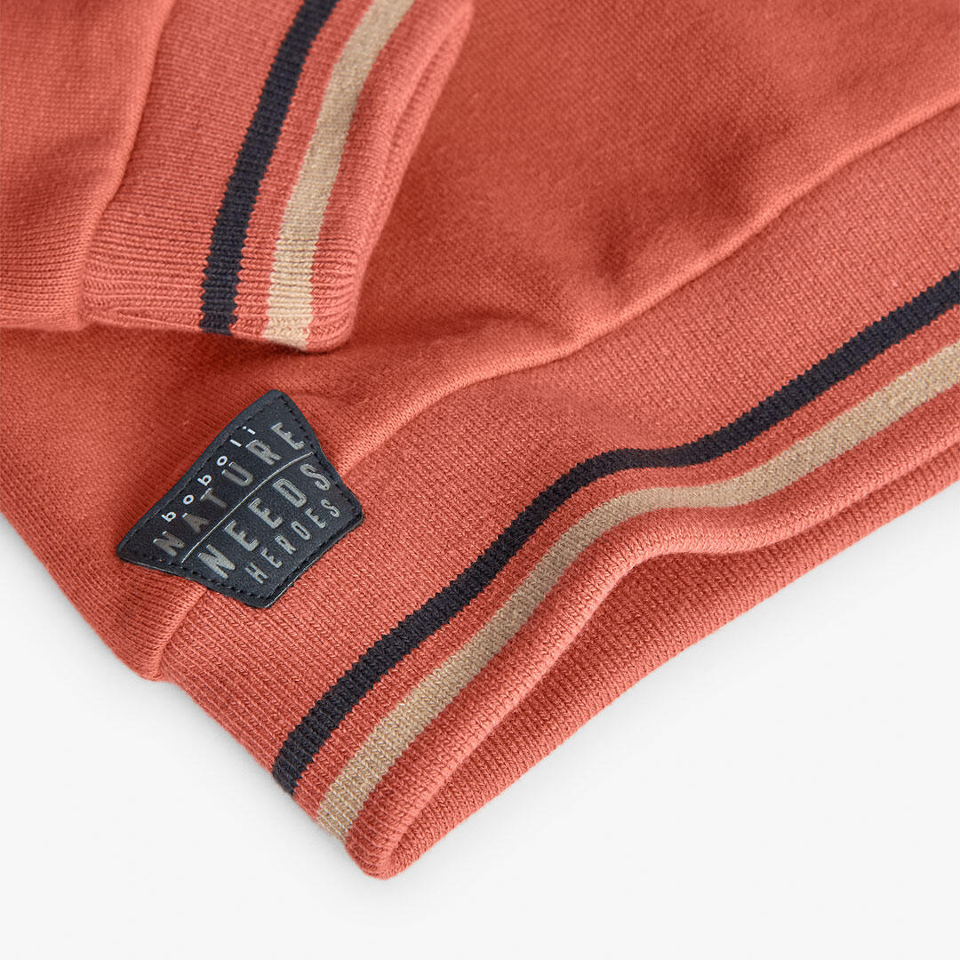 Sudadera Gimnasia Niño Boboli Naranja 4/4