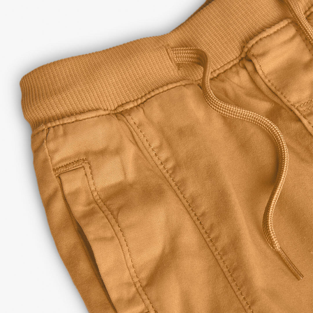 Pantalón Gimnasia Niño Boboli Amarillo 3/4