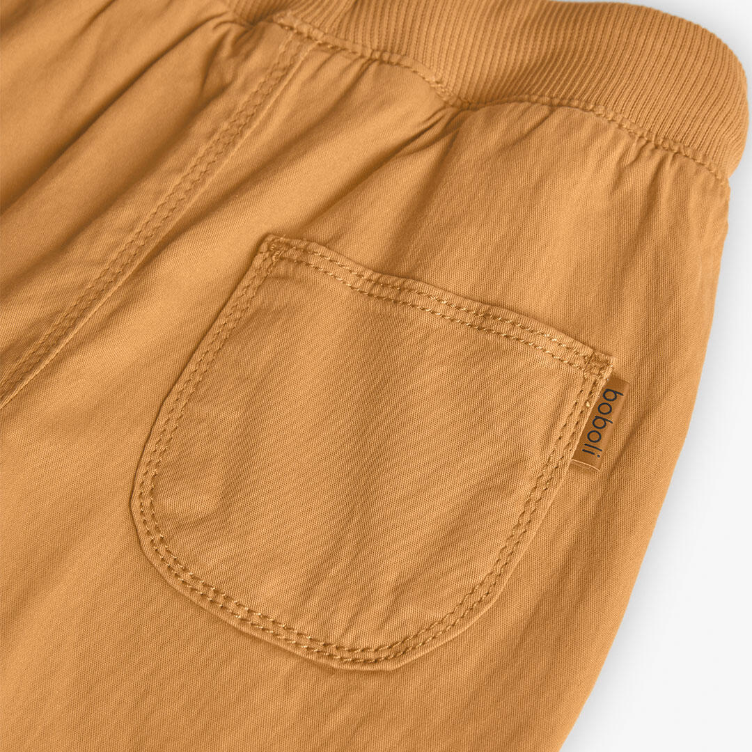 Pantalón Gimnasia Niño Boboli Amarillo 4/4