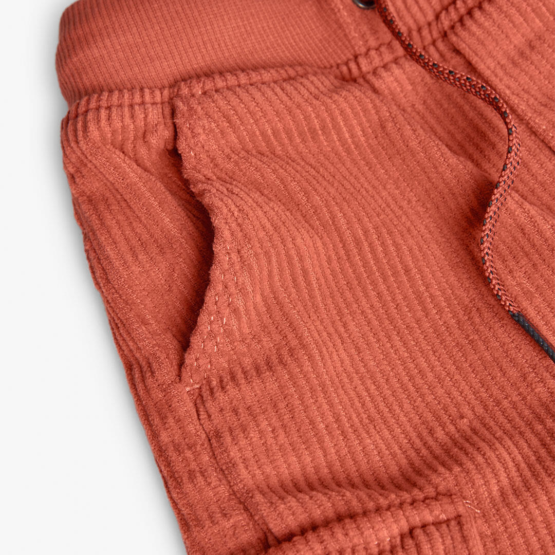 Pantalón Gimnasia Niño Boboli Naranja 3/4