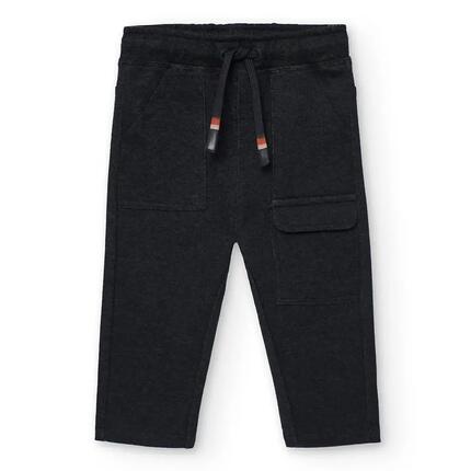 Pantalón Gimnasia Niño Boboli Gris
