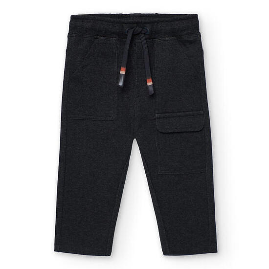 Pantalón Gimnasia Niño Boboli Gris