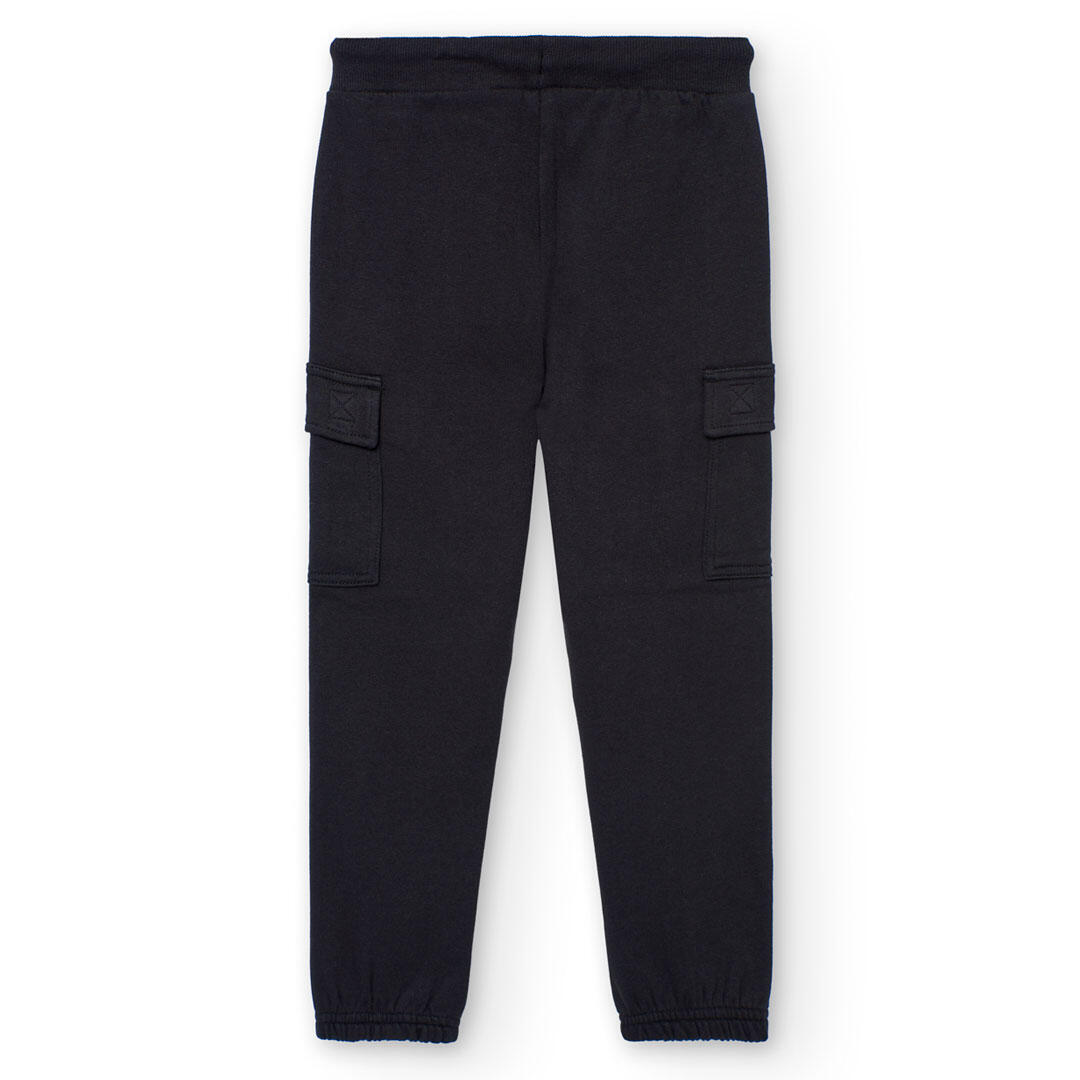 Pantalón Gimnasia Niño Boboli Negro 2/4