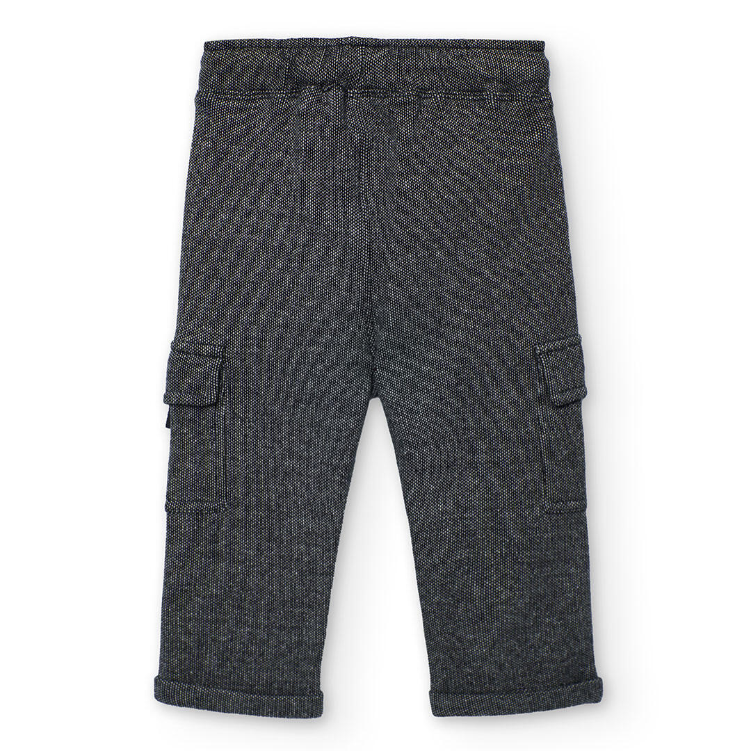 Pantalón Gimnasia Niño Boboli Gris 2/4