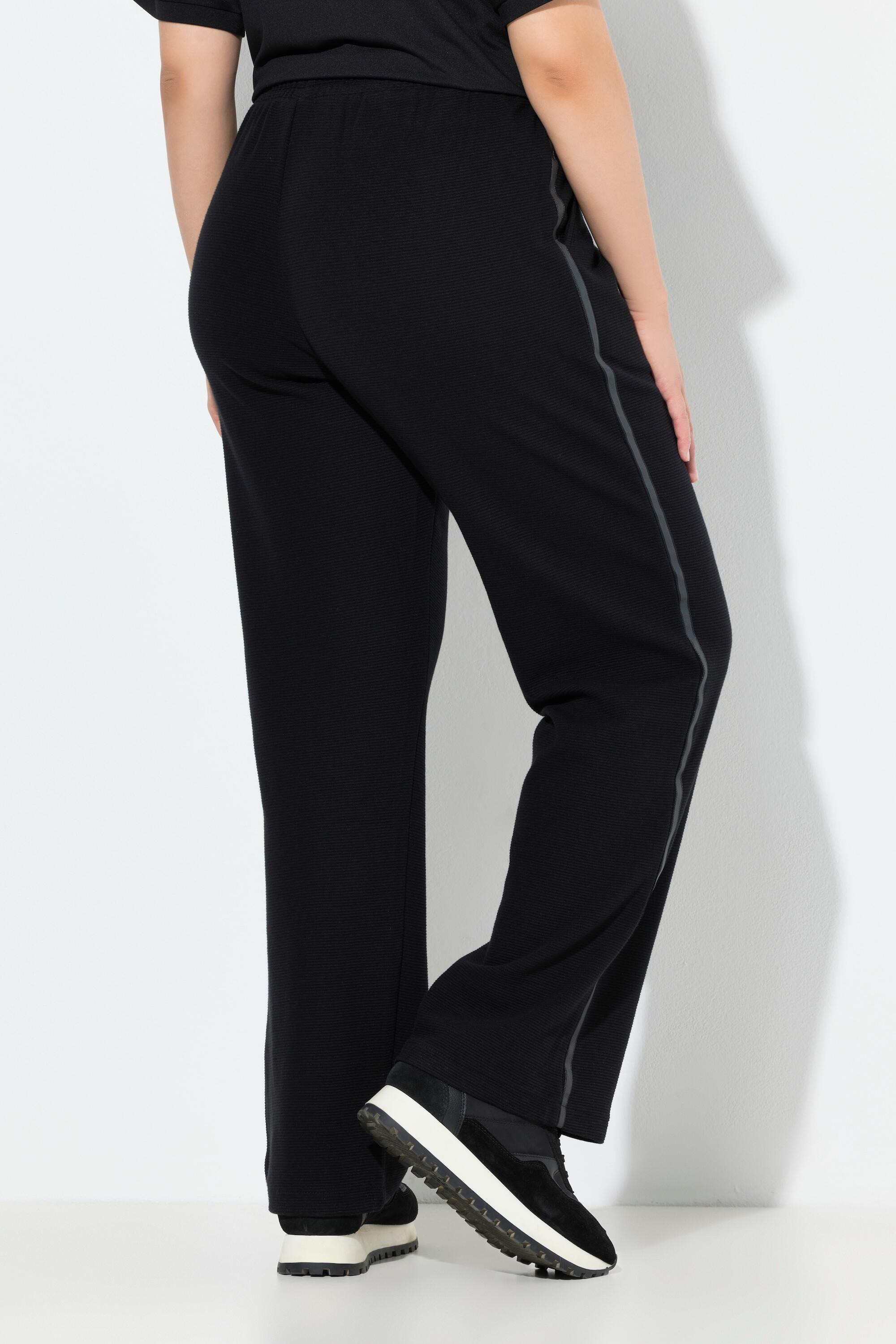 Femme Pantalon de jogging large à taille élastique et élément réfléchissant 2/6