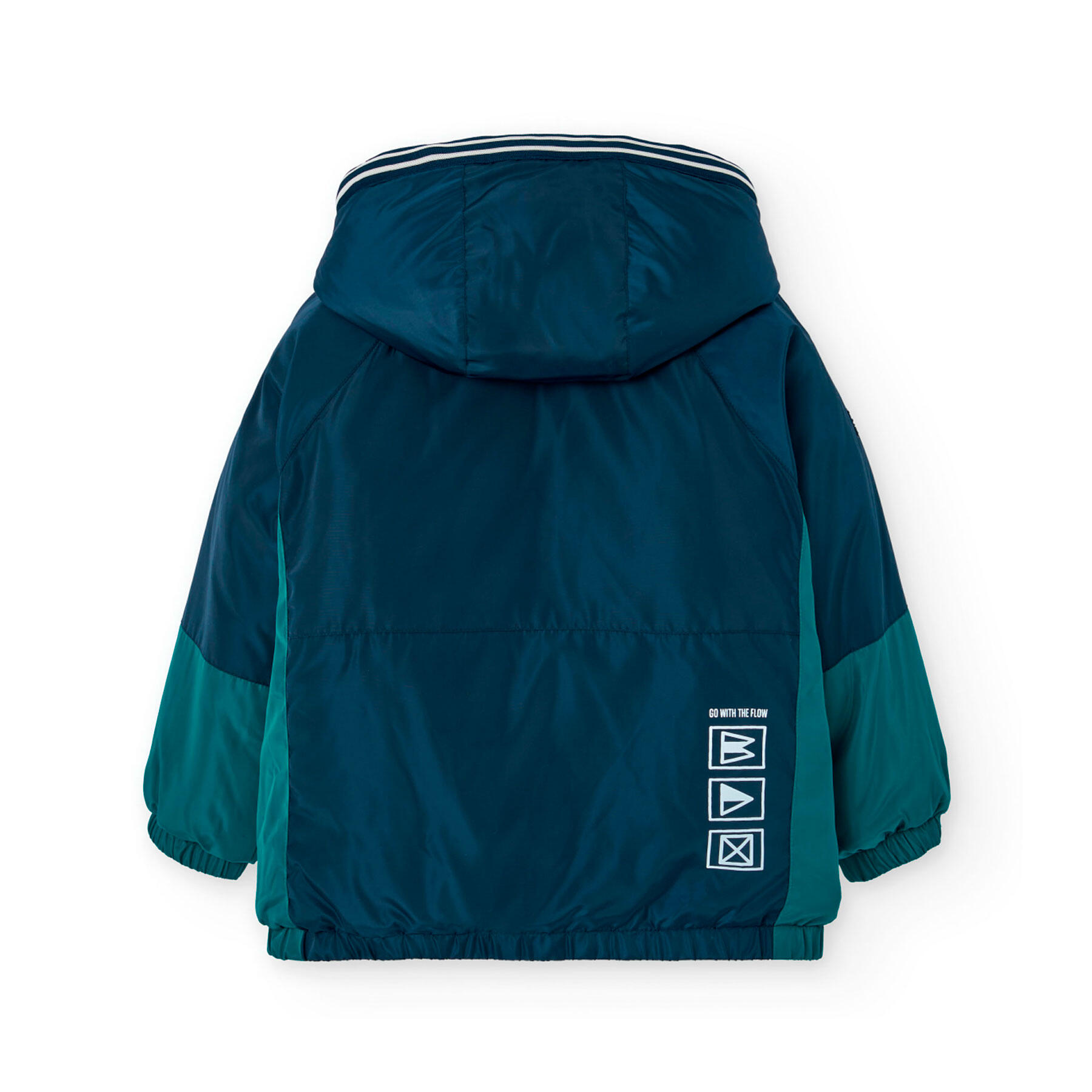 Parka Senderismo Niño Boboli Azul 2/4