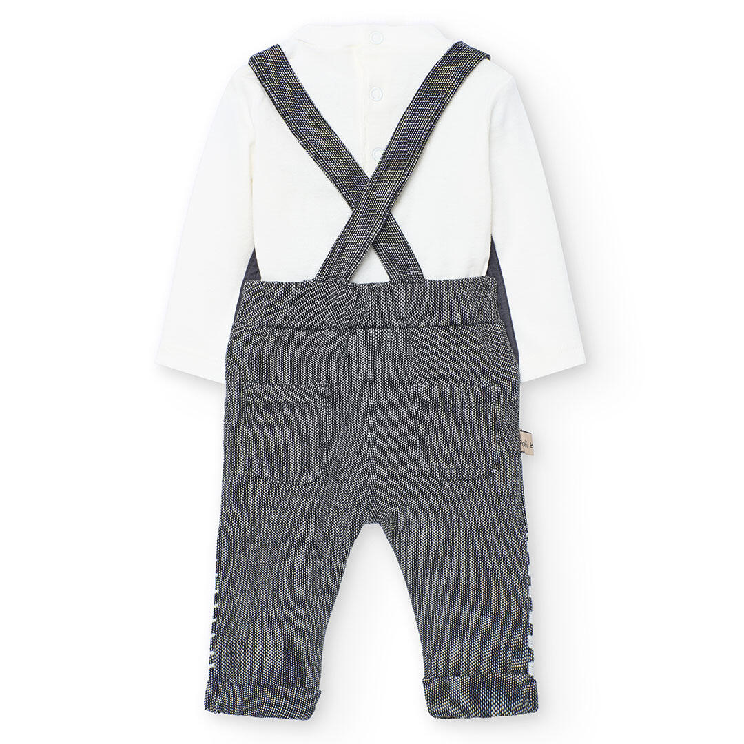 Conjunto Gimnasia Bebé Boboli Gris 2/7