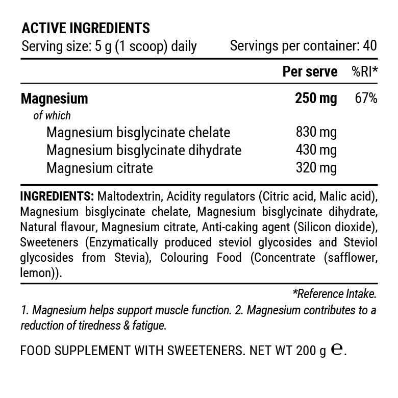 PILLAR TRIPLE MAGNESIUM Pulver 200g 2/4