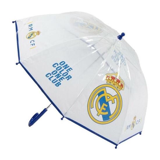 Ombrello a Bolla REAL MADRID Trasparente