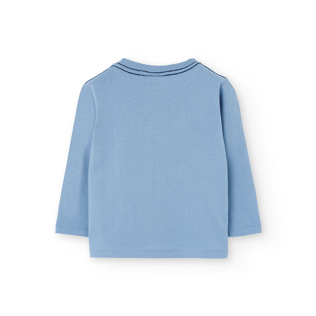 Camiseta Gimnasia Niño Boboli Gris 2/4
