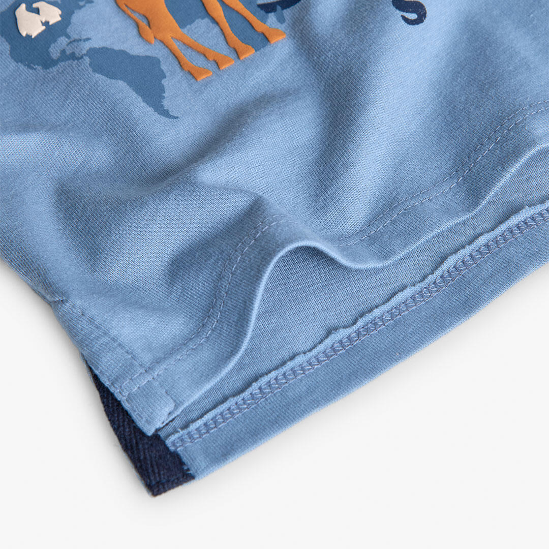 Camiseta Gimnasia Niño Boboli Gris 4/4
