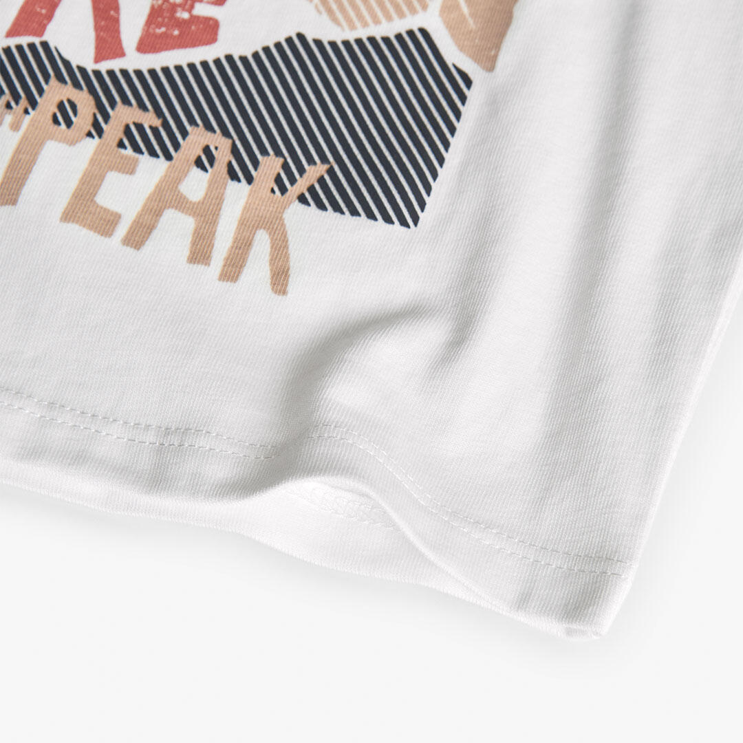 Camiseta Gimnasia Niño Boboli Blanco 4/4