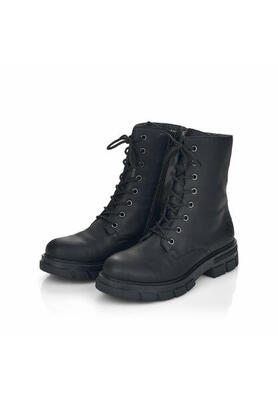 Rieker Damen Biker Boots Stiefelette Stiefel Z9120-00 schwarz