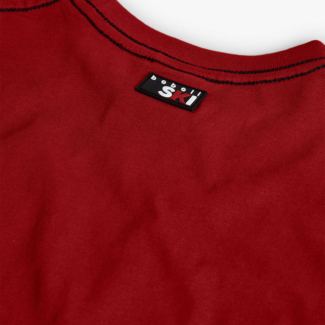 Camiseta Gimnasia Niño Boboli Rojo 4/4