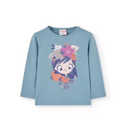 Camiseta Gimnasia Niña Boboli Verde