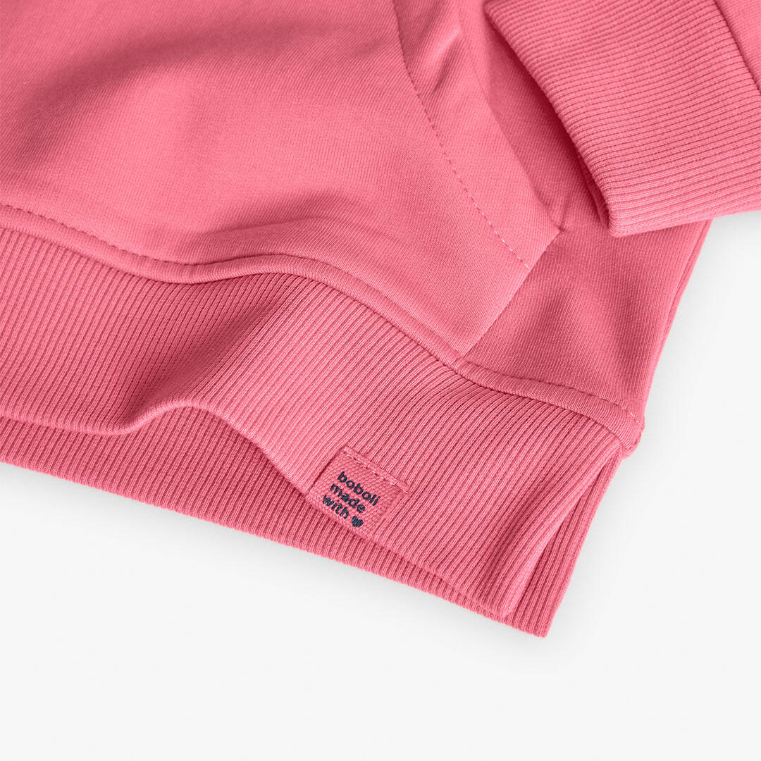 Sudadera Gimnasia Niña Boboli Rosa 4/4