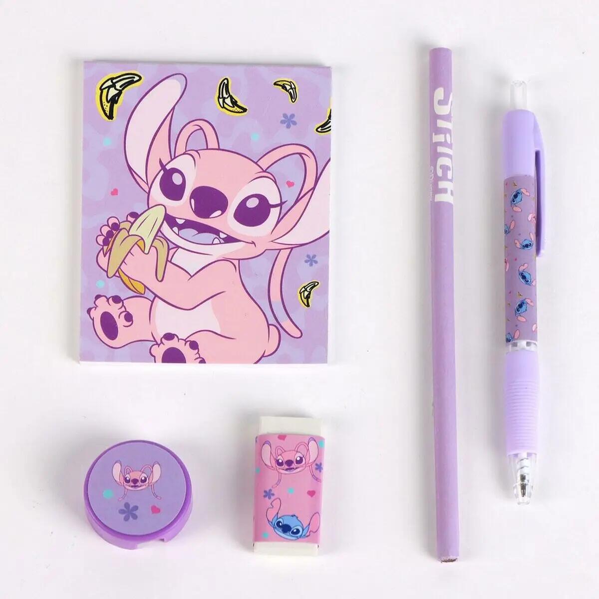 Estuche Escolar con Accesorios DISNEY Rosa 4/5