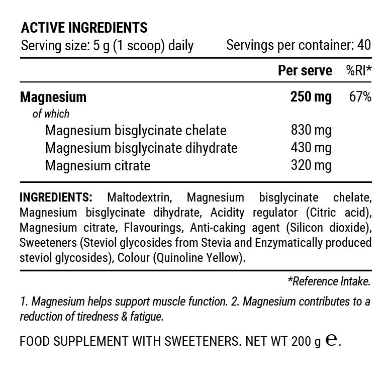 PILLAR TRIPLE MAGNESIUM Pulver 200g 5/7