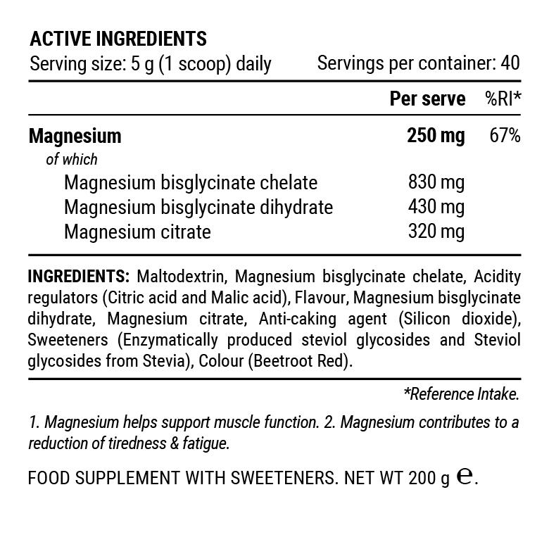 PILLAR TRIPLE MAGNESIUM Pulver 200g 4/7