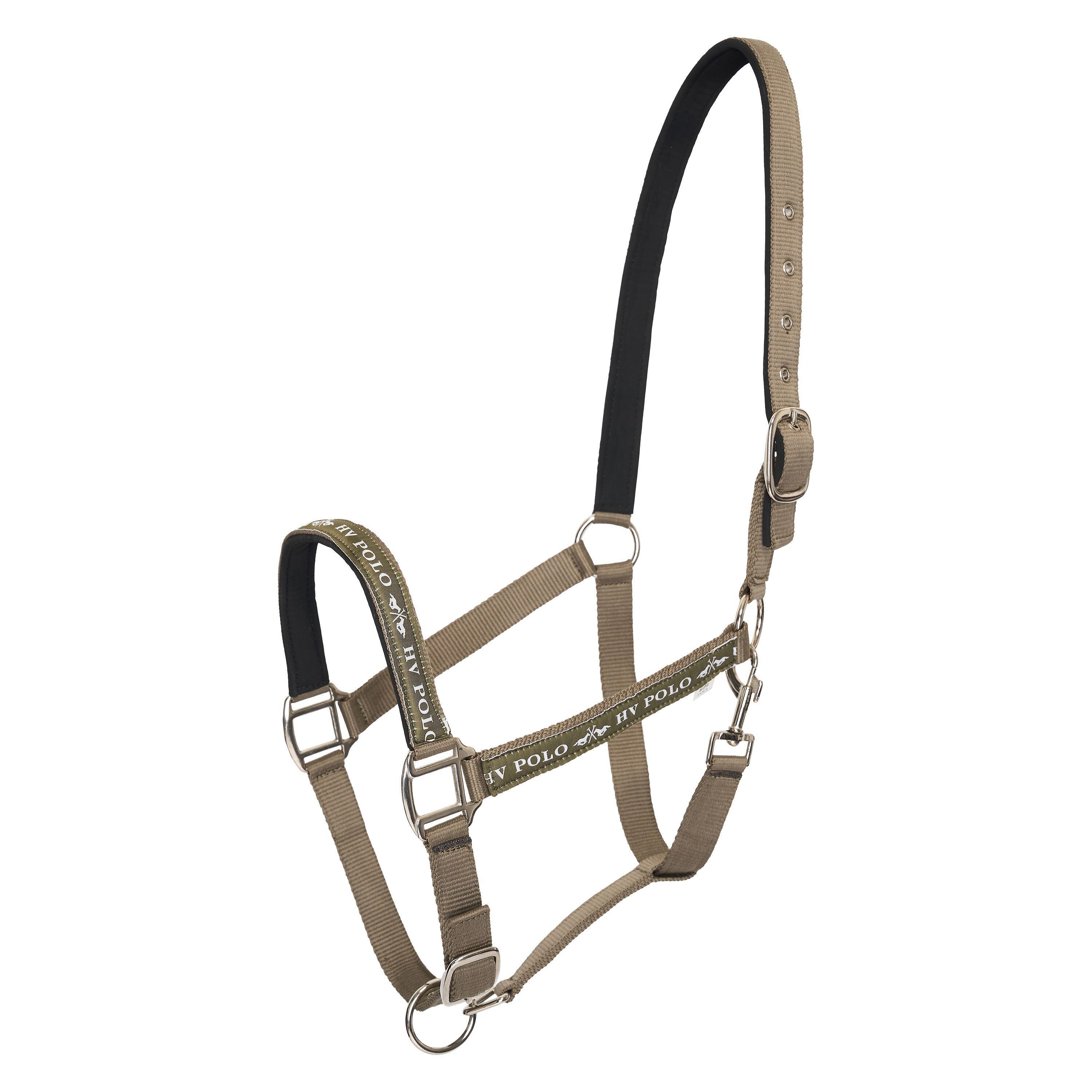 Hv Polo - Licol Pour Cheval Nylon Pour Cheval Hv Polo Nena - Licol - Beige - Cob - Decathlon
