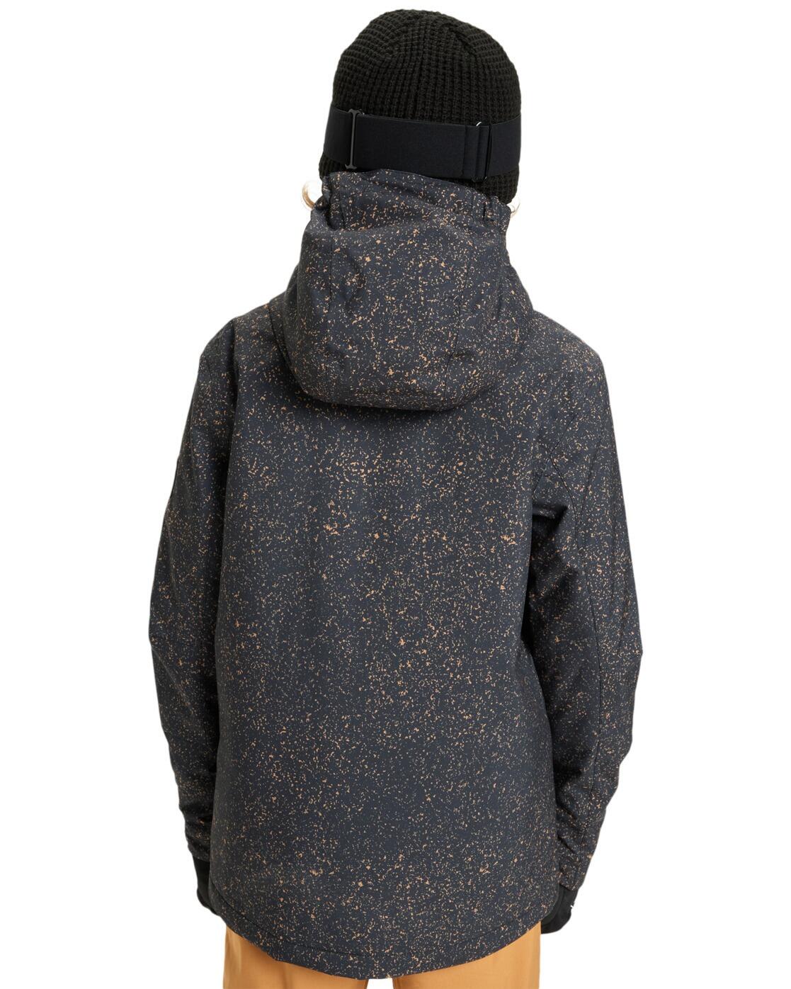 Veste de snow technique MISSION PRINTED Noir Garçon 2/4