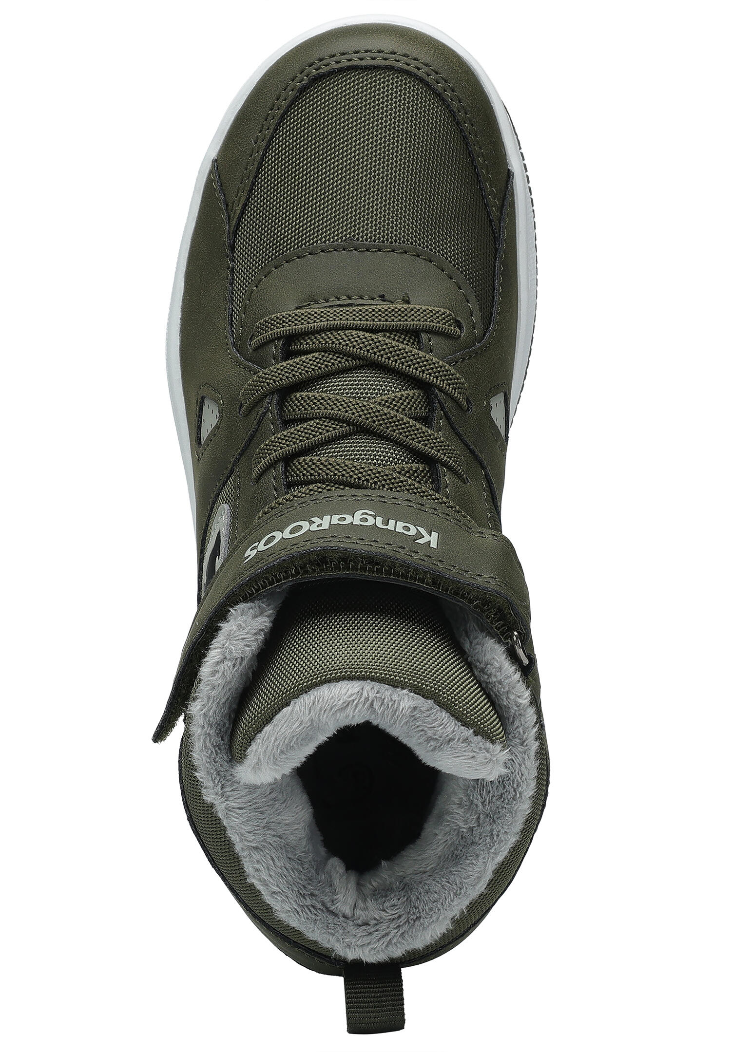 KangaROOS K-CP Kalley II EV High-Top Kinder Unisex Sneaker Warmfutter grün 5/6