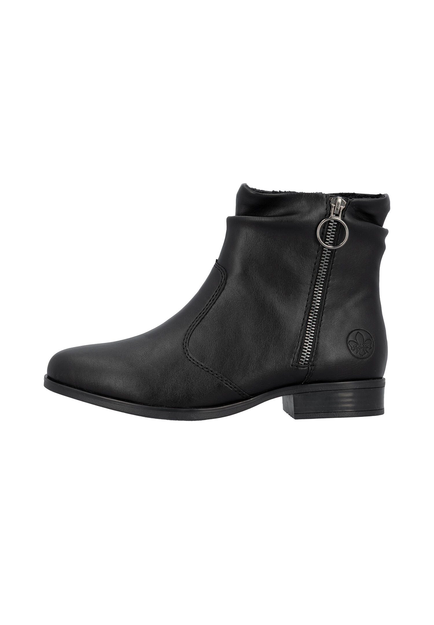 Rieker Damen Chelsea Boot Stiefelette Stiefel 77041-00 schwarz 2/7