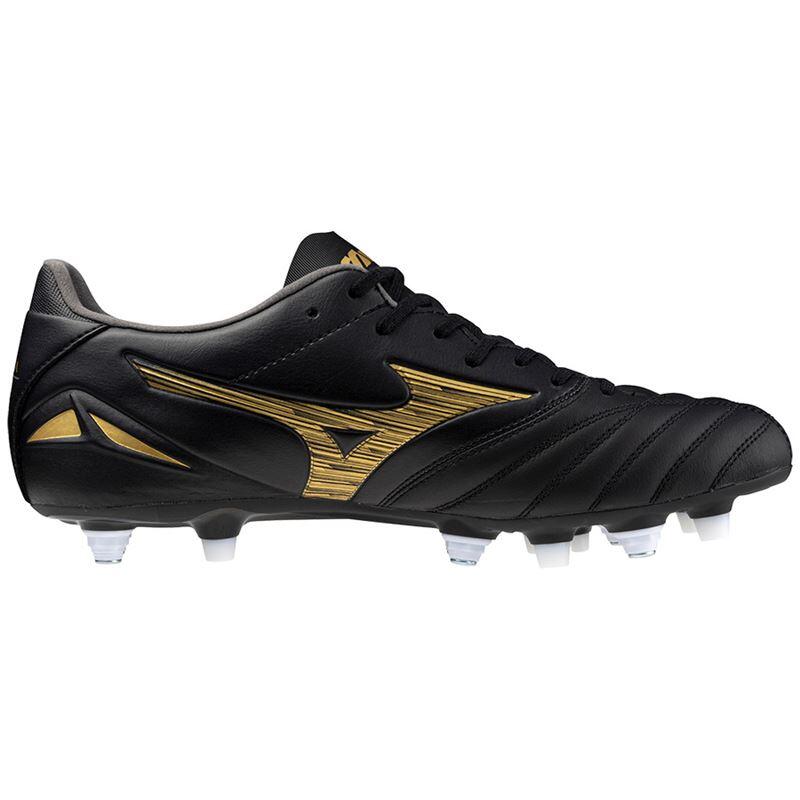 Buty piłkarskie męskie Mizuno Morelia Neo IV Pro MIX black/galaxy silver 2/7