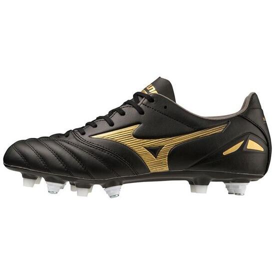 Buty piłkarskie męskie Mizuno Morelia Neo IV Pro MIX black/galaxy silver