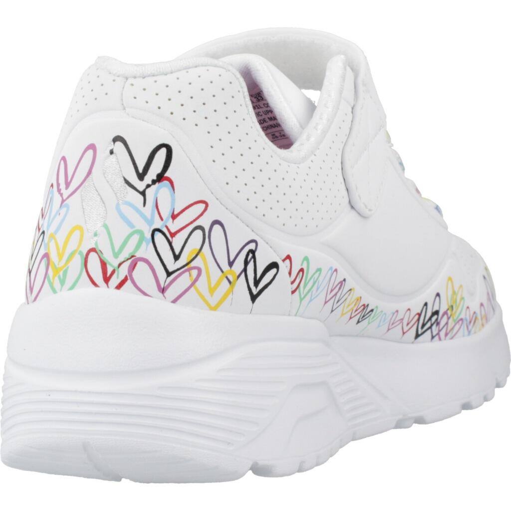 Zapatillas para Niño Skechers  Blanco 3/6