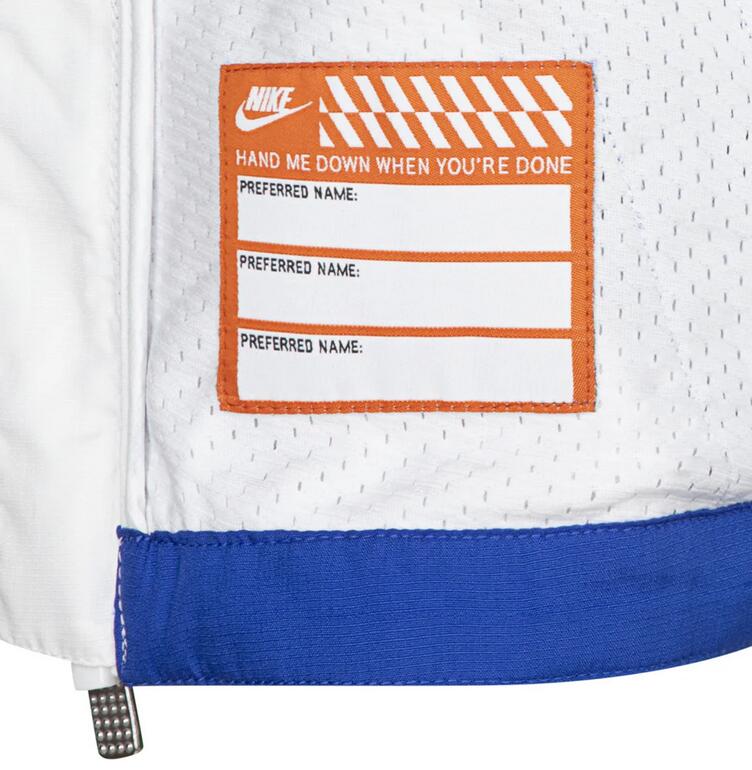 Giacca bambino antivento nike color block - verde/bianco/blu 5/5