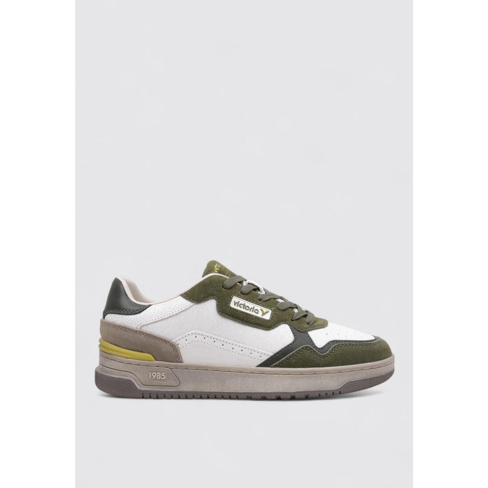 Victoria - Chaussure De Randonnée Baskets Homme Victoria C80-sport Mix Ver - Baskets - Blanc|vert - Decathlon