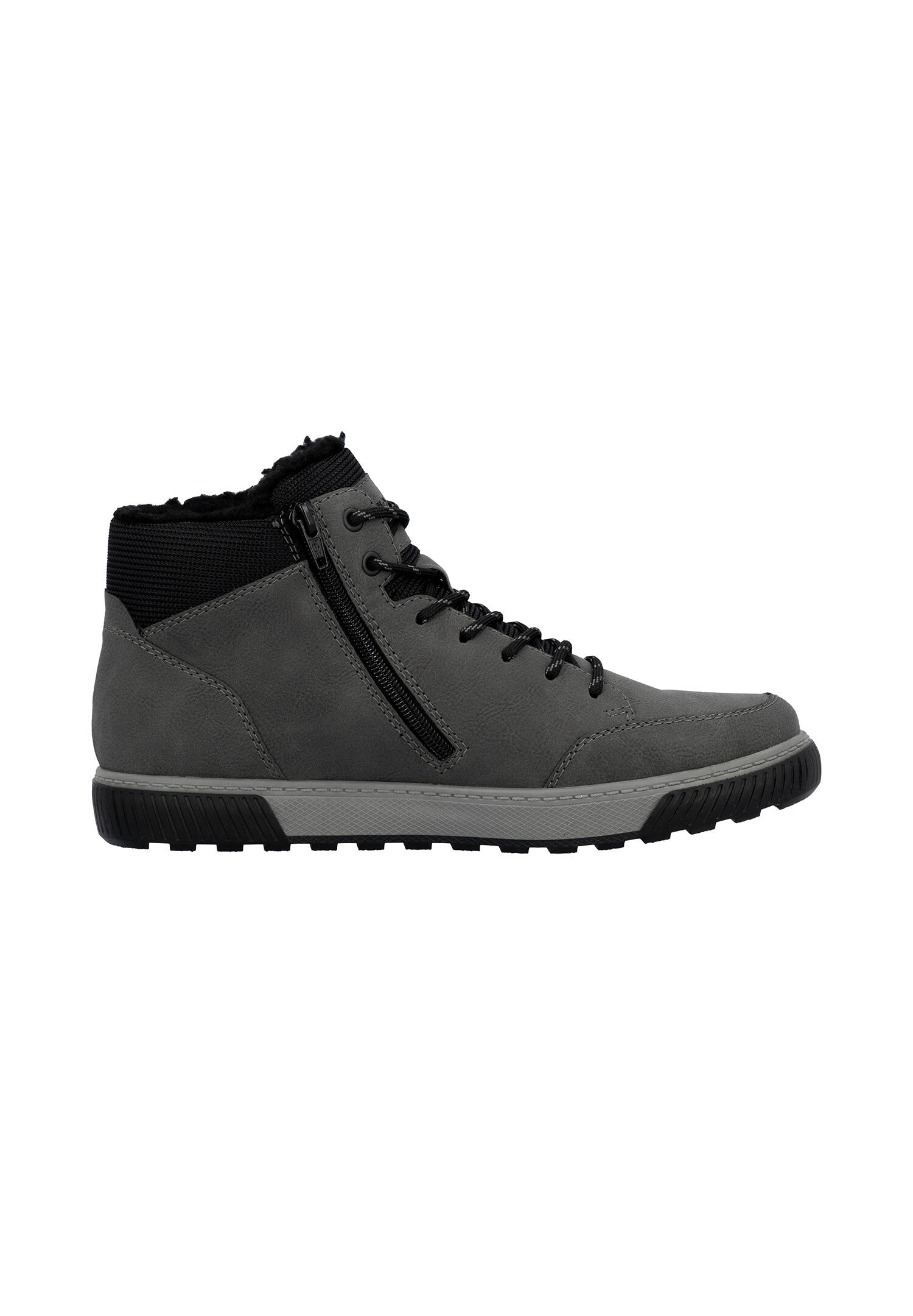 Rieker Herren Schnürstiefel Stiefelette Boots 18930-45 Grau 2/7