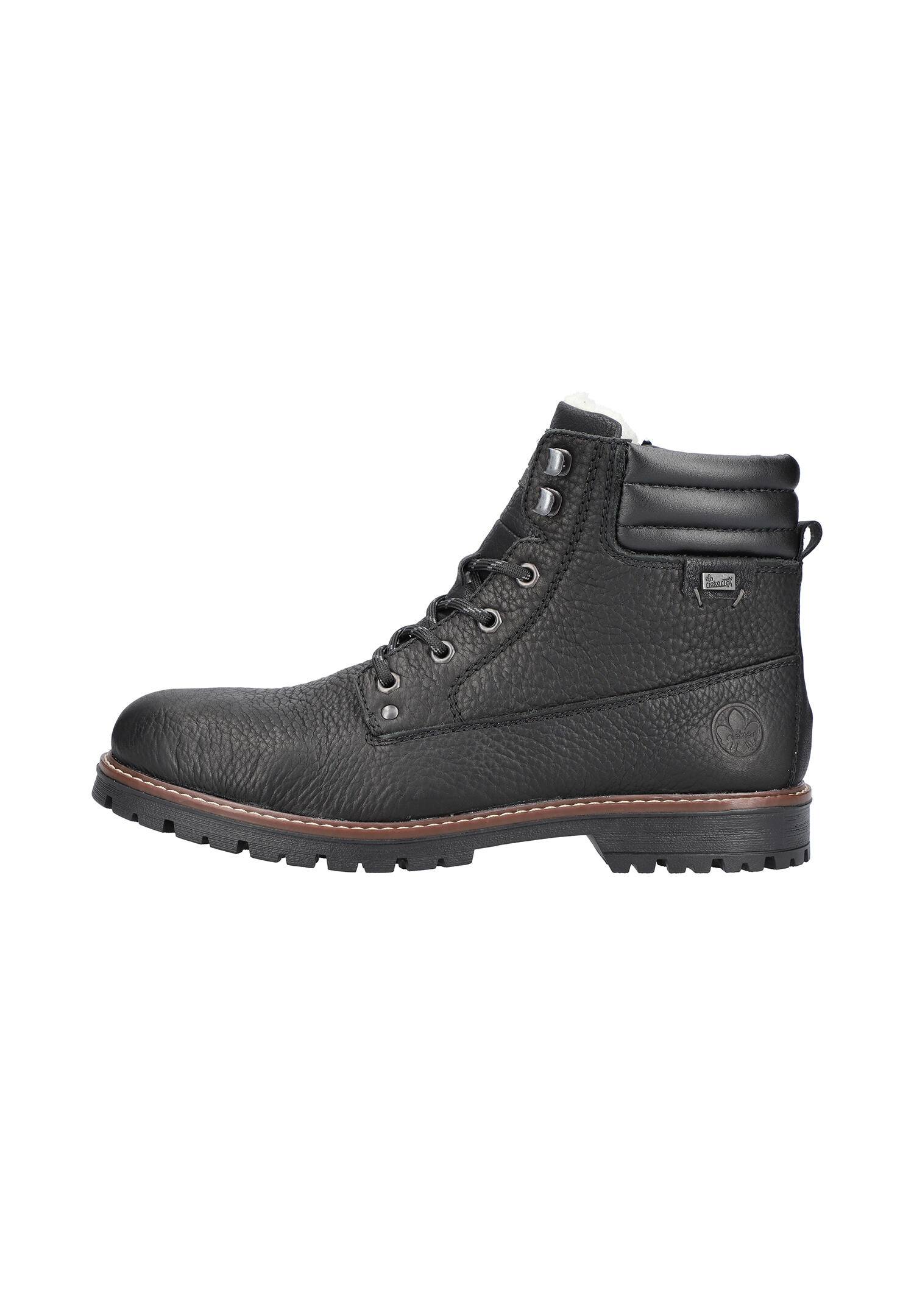 Rieker Herren Biker Boots Stiefelette Stiefel F3600-00 Schwarz 2/7
