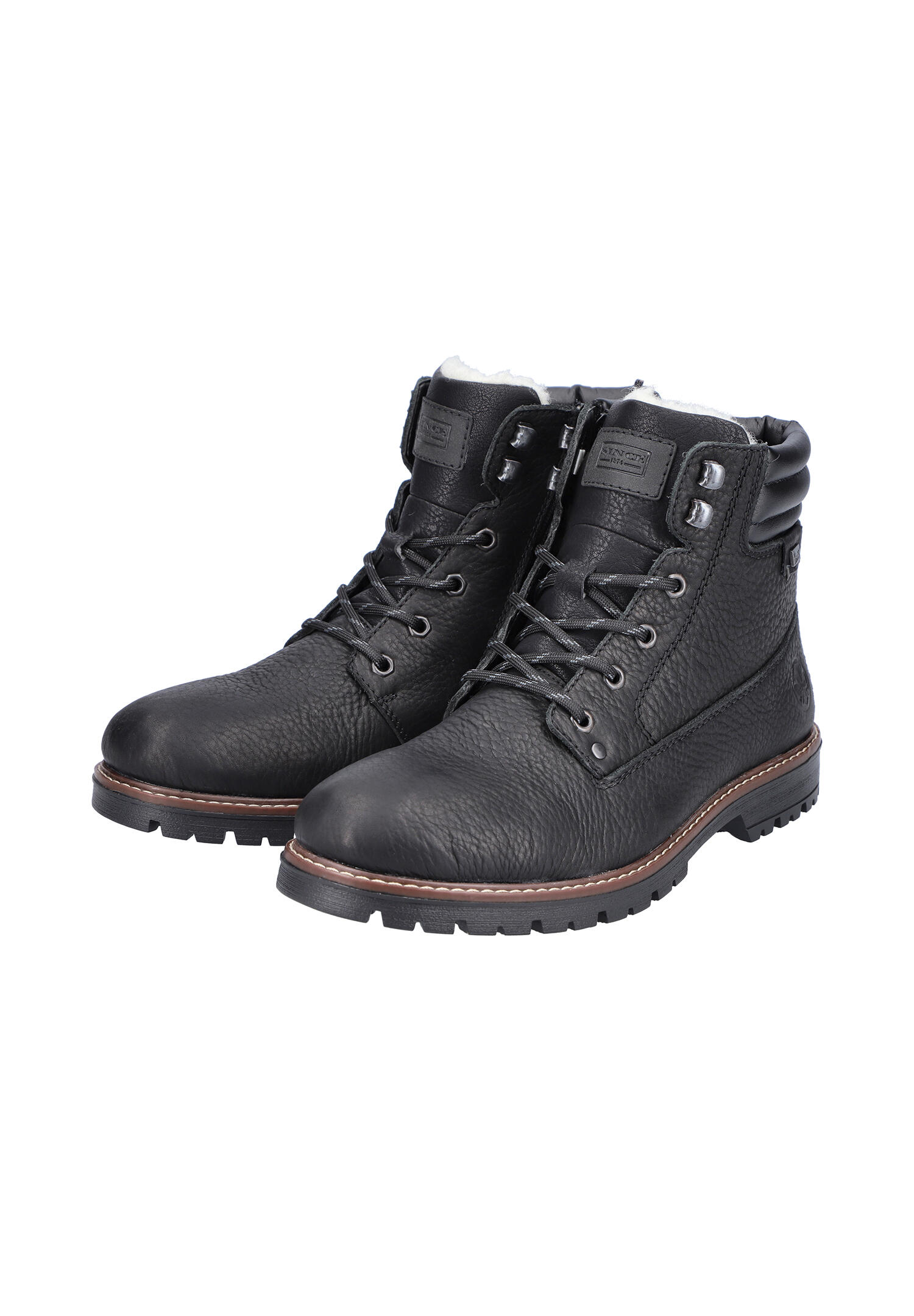 Rieker Herren Biker Boots Stiefelette Stiefel F3600-00 Schwarz 7/7