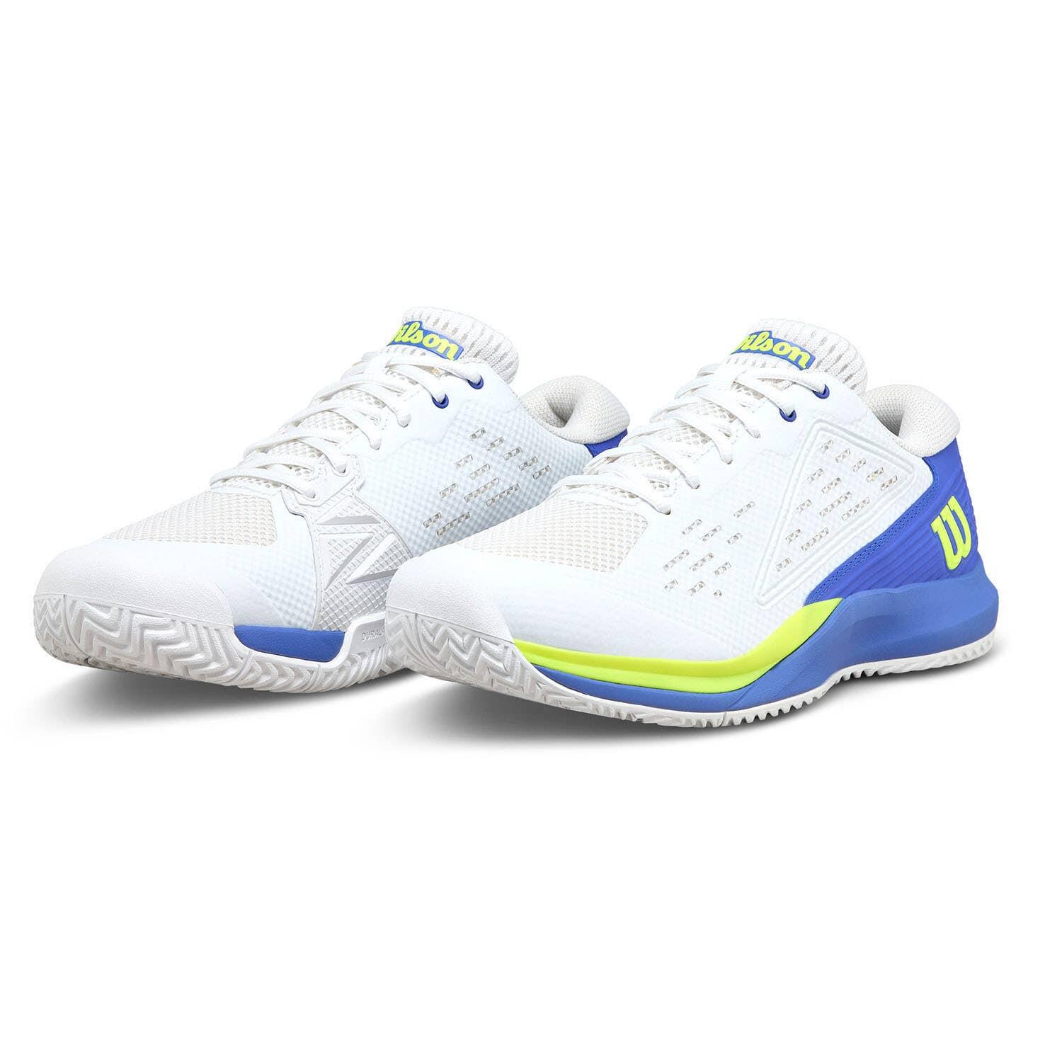 WILSON RUSH PRO ACE White/Blue FW25 (Zapatillas) 3/7