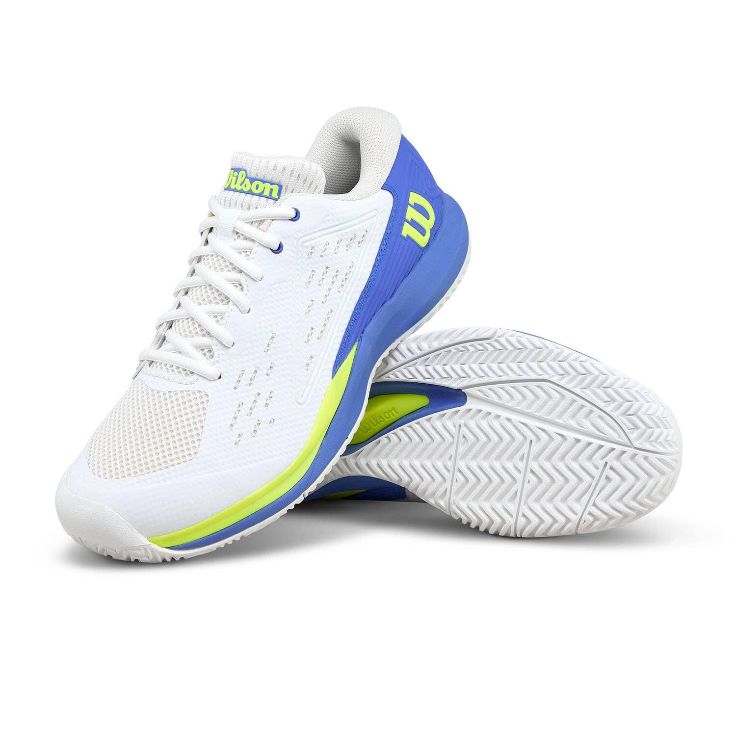 WILSON RUSH PRO ACE White/Blue FW25 (Zapatillas) 4/7