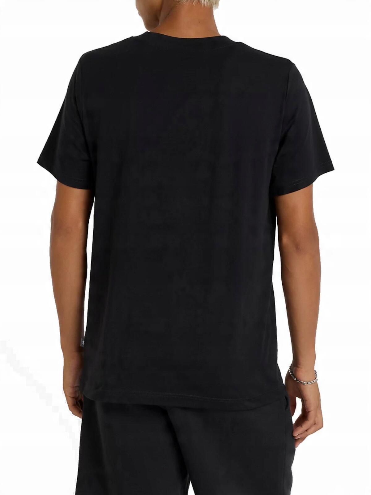KOSZULKA męska T-SHIRT NEW BALANCE MT51940BK czarna bawełniana sportowa S 4/4