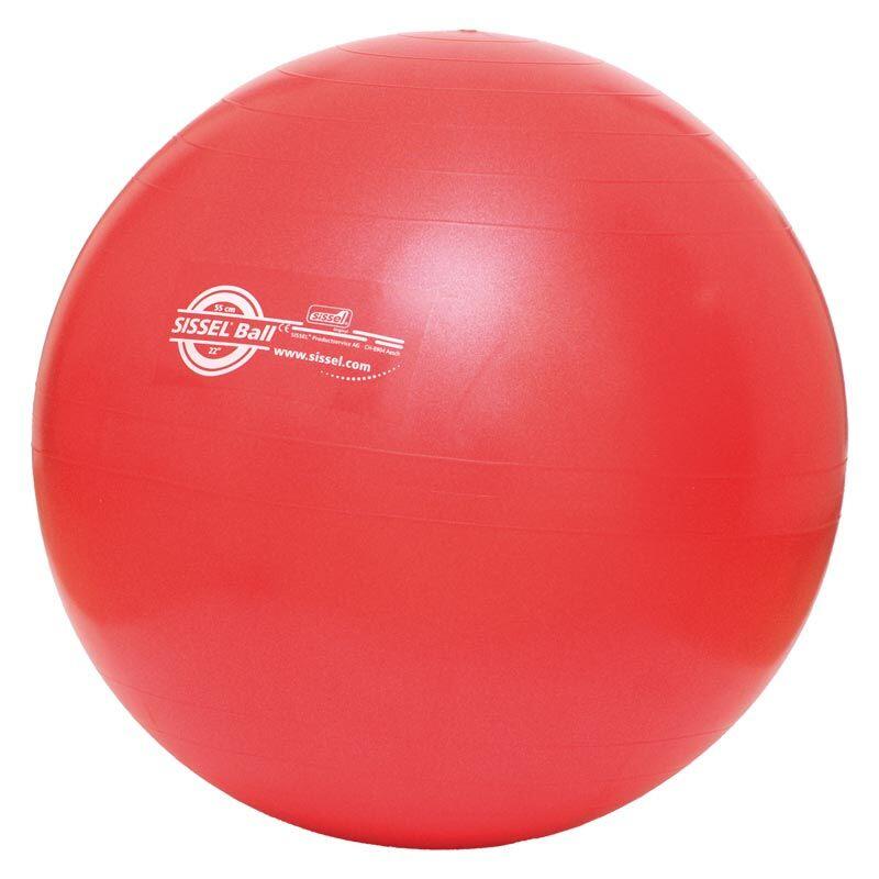 Sissel - Ballon De Gym Sissel® Ball - Gym Ball - Rouge - 55 Cm - Decathlon