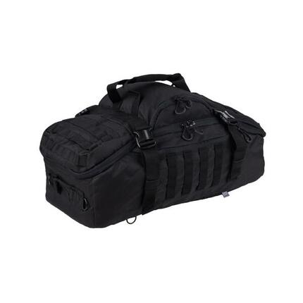 Sac de voyage tactique week-end 3 en 1 - 45 litres - Noir