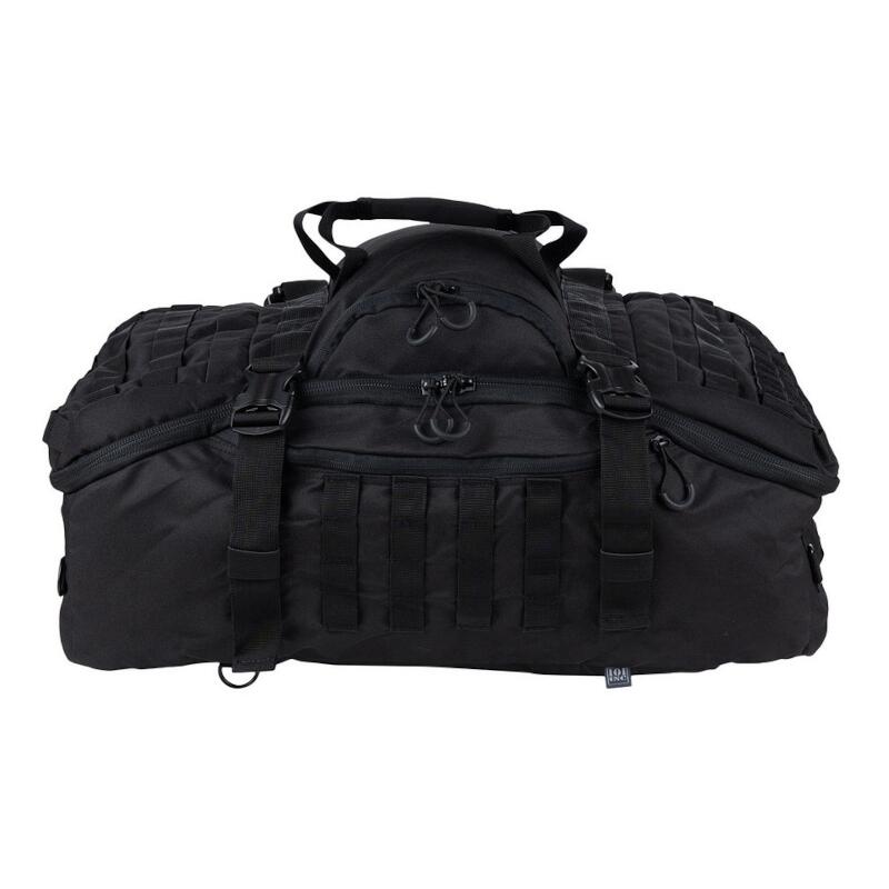 Sac de voyage tactique week-end 3 en 1 - 45 litres - Noir 5/5