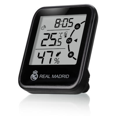 Real madrid compact weerstation met klimaataanduiding