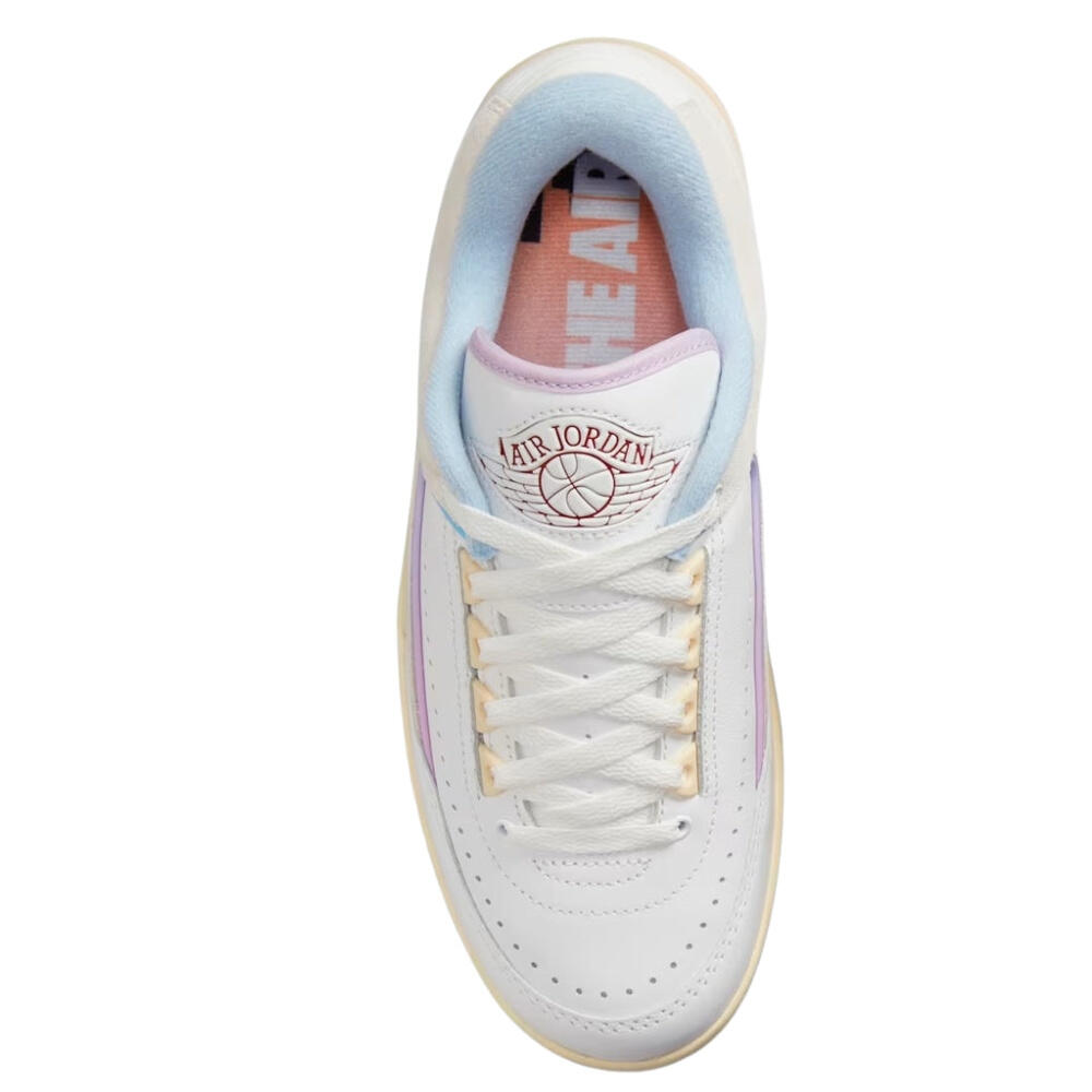 "Air Jordan 2" Retro Sneaker für , Leder, niedrig geschnitten Damen 3/5