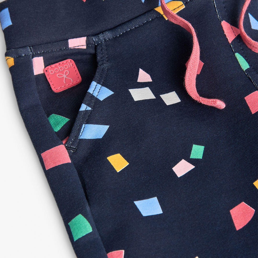 Pantalón Gimnasia Niña Boboli Multicolor 3/4