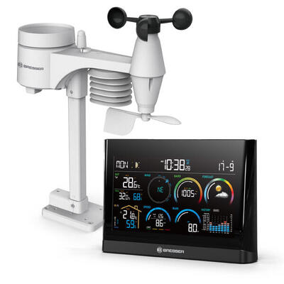 BRESSER Premium Komfort 5-in-1-Profi-Wetterstation