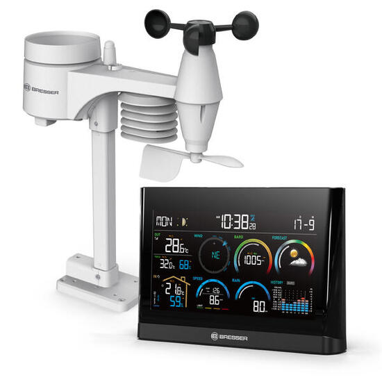 BRESSER Premium Komfort 5-in-1-Profi-Wetterstation
